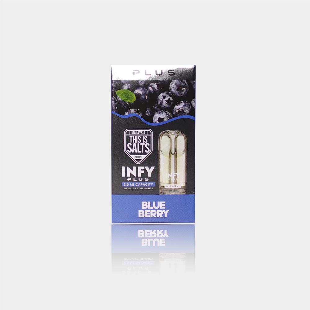 หัวพอต หัวพอต INFY Plus 2.5 ml. - Blueberry – Thai Vape Shop