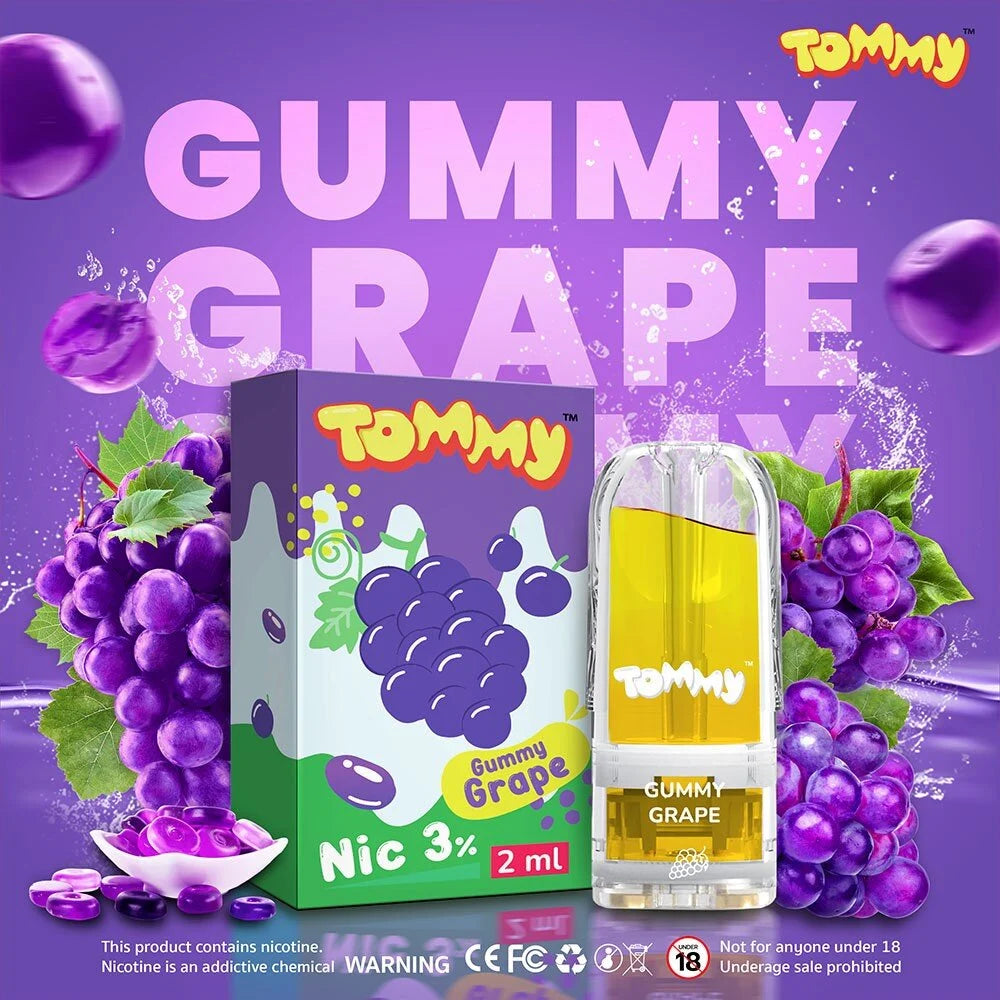 หัวพอต หัวพอต TOMMY V.2 - Gummy Grape – Thai Vape Shop