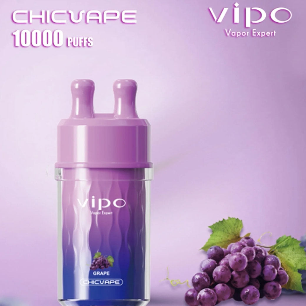 พอตใช้แล้วทิ้ง VIPO Chic Vape - 10000 คำ