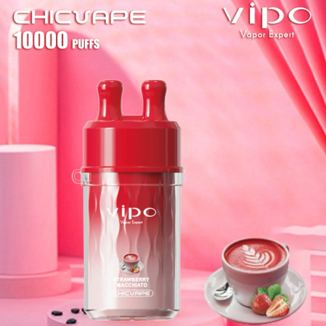 พอตใช้แล้วทิ้ง VIPO Chic Vape - 10000 คำ